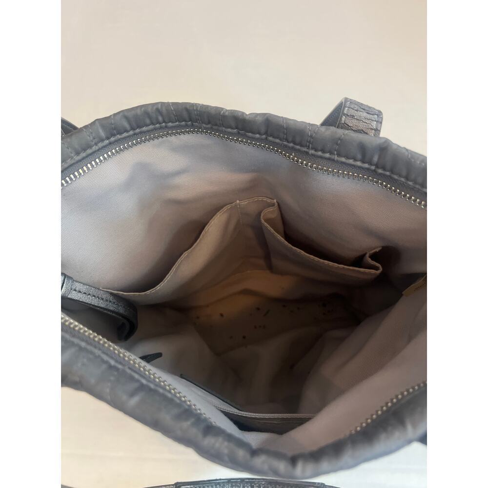 Coach Vintage Laura Circle tote bag in steel gray with sequin embellishments - Picture 10 of 14